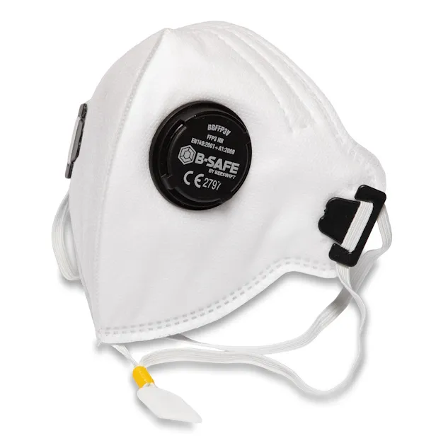 Beeswift P3 Fold Flat Valved Mask (Box of 20) — White